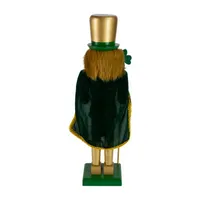 15'' Green and Gold Luck of the Irish Christmas Nutcracker