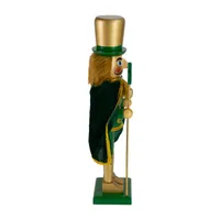 15'' Green and Gold Luck of the Irish Christmas Nutcracker