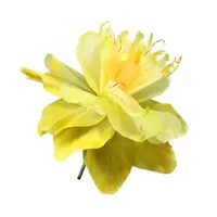 30'' Yellow and Green Spring Floral Artificial Craft Stem