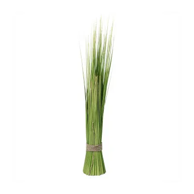 37.75'' Green Artificial Onion Grass Bundle Wrapped with Jute Rope Decoration