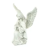 13'' Kneeling Praying Angel Outdoor Garden Statue