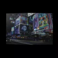 LED Lighted NYC Times Square Canvas Wall Art 15.75'' x 23.5''