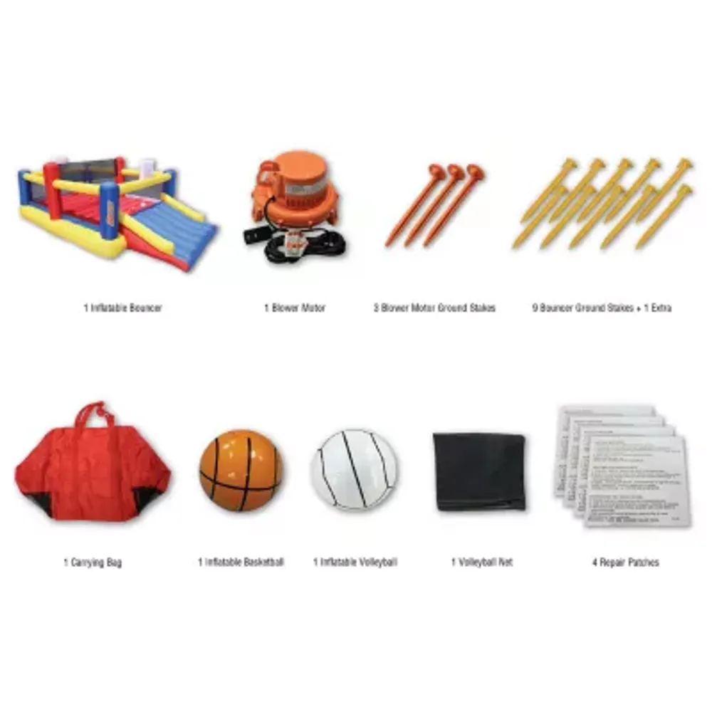Banzai Sports Zone Bounce Arena: Inflatable Bouncer