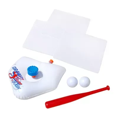 Banzai Splash & Slam Baseball - Tee & Sprinkler Water Sports Game Water Toy