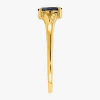 Gemstone 10K Gold Marquise Cocktail Ring