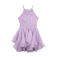 Rare Editions Big Girls Embellished Sleeveless Fit + Flare Dress