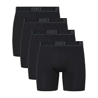 Hanes Moves X-Temp Performance Total Support Pouch Mens 4 Pack Boxer Briefs