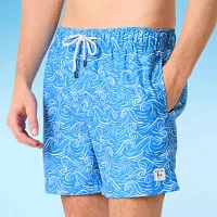 Endless Summer Mens Drawstring Waist Swim Trunks