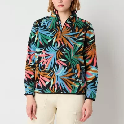 Billabong Womens Long Sleeve Mock Neck Top Juniors