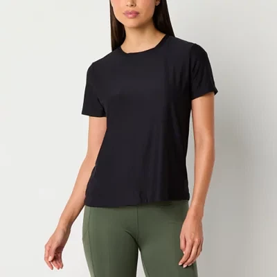 Xersion Womens Performance Crew Neck Short Sleeve T-Shirt