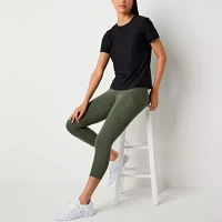 Xersion Womens Performance Crew Neck Short Sleeve T-Shirt