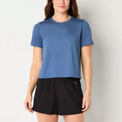 Xersion Womens Everyday Crew Neck Short Sleeve T-Shirt