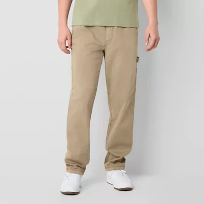 Arizona Mens Straight Fit Pull-On Pants