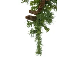 34'' Dakota Red Pine Artificial Christmas Swag with Pine Cones - Unlit