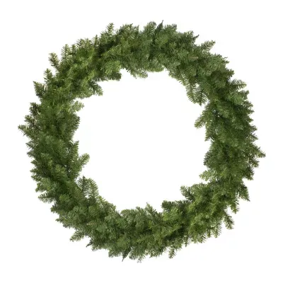 Eastern Pine Artificial Christmas Wreath - 48-Inch  Unlit