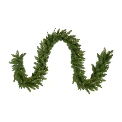 9' x 12'' Pre-Lit Eastern Pine Artificial Christmas Garland - Clear Lights