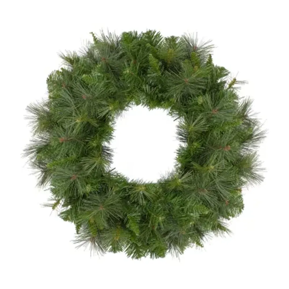 24'' Mixed Canyon Pine Artificial Christmas Wreath - Unlit