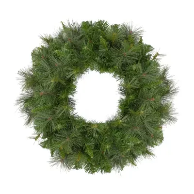 24'' Mixed Canyon Pine Artificial Christmas Wreath - Unlit