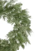 Snow Mountain Pine Artificial Christmas Wreath - 24 Inch  Unlit