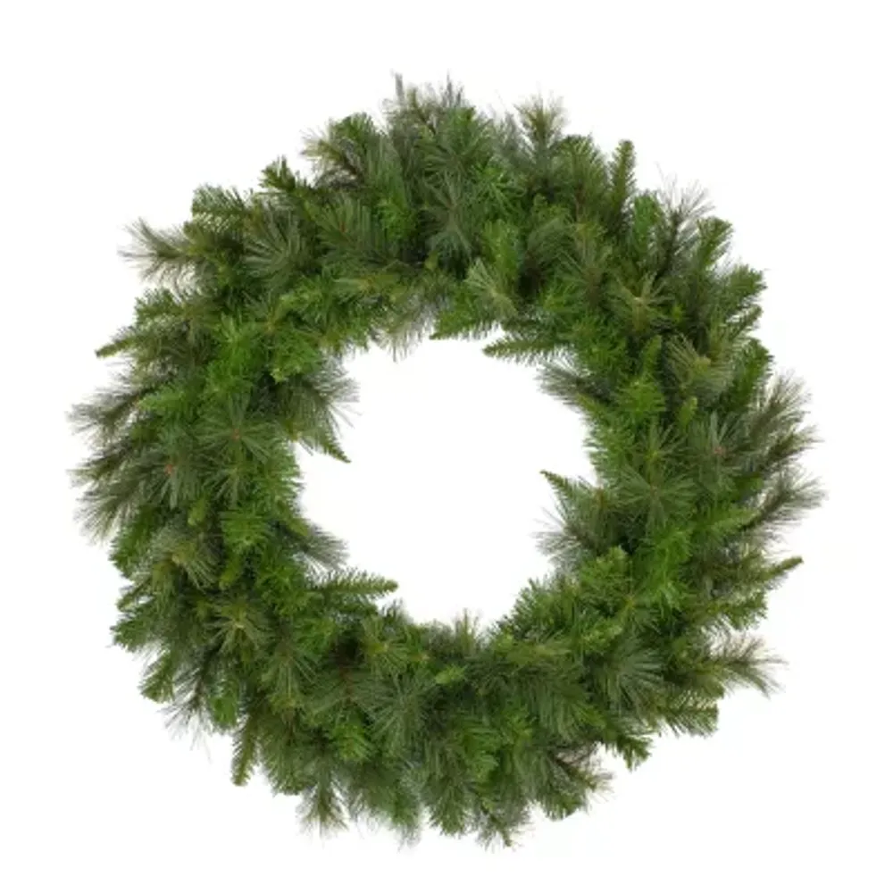 Canyon Pine Mixed Artificial Christmas Wreath - 36-Inch  Unlit