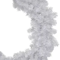 Crystal Spruce Artificial Christmas Wreath - 36-Inch  Unlit