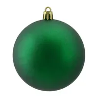 32ct Xmas Green Shatterproof Matte Christmas Ball Ornaments 3.25'' (80mm)