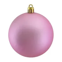 32ct Matte Bubblegum Pink Shatterproof Christmas Ball Ornaments 3.25'' (80mm)