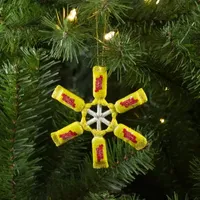 4'' Sugar Daddy Lollipop Snowflake Christmas Ornament