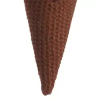 6'' Brown and Pink Strawberry Ice Cream Cone Christmas Ornament