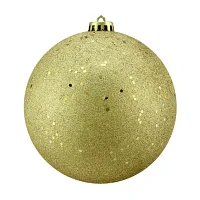 Holographic Glitter Vegas Gold Shatterproof Christmas Ball Ornament 6'' (150mm)