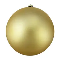 Matte Vegas Gold Shatterproof Christmas Ball Ornament 8'' (200mm)