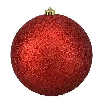 Holographic Glitter Red Shatterproof Christmas Ball Ornament 8'' (200mm)