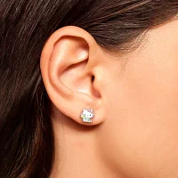 Sterling Silver 9.5mm Hello Kitty Stud Earrings