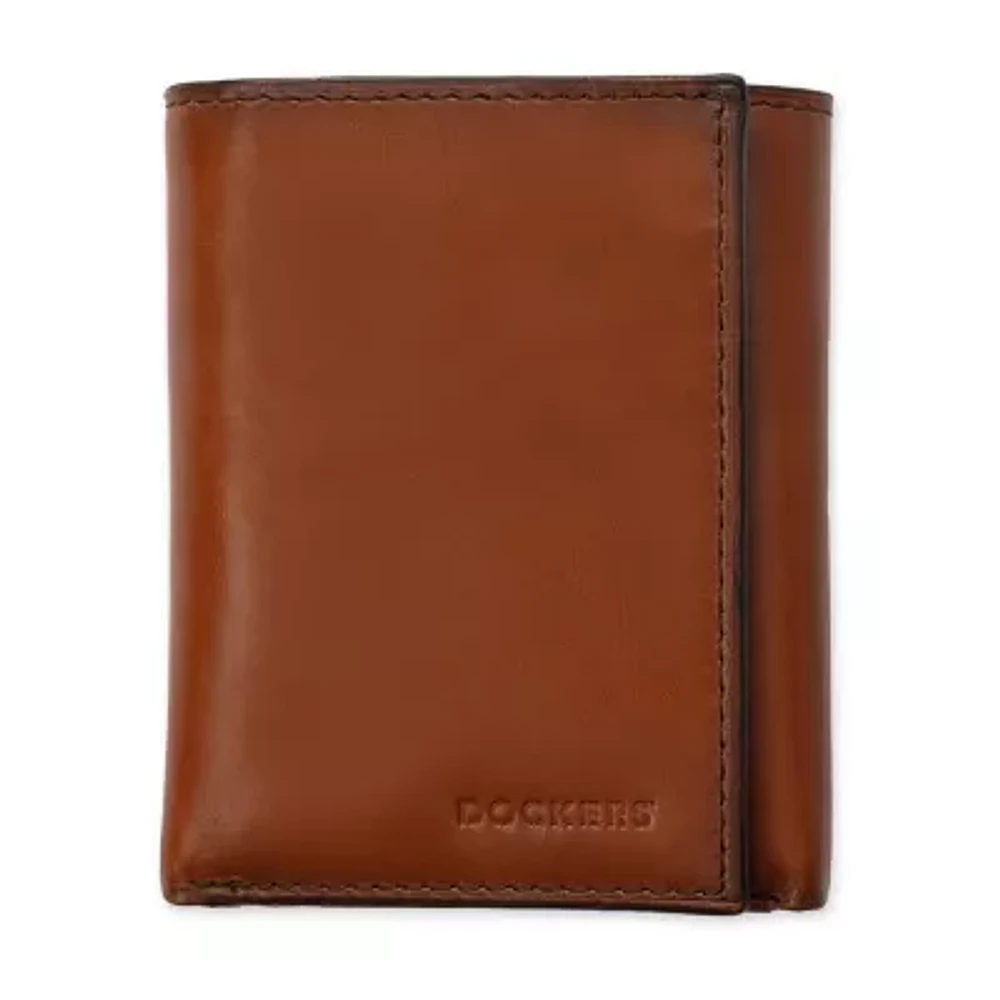 Dockers Rfid Trifold W/ Bill Divider Mens Trifold Wallet