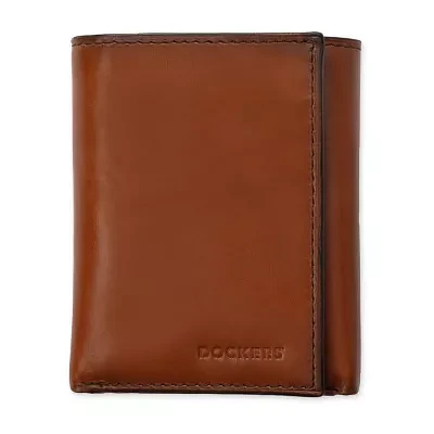 Dockers Rfid Trifold W/ Bill Divider Mens Trifold Wallet