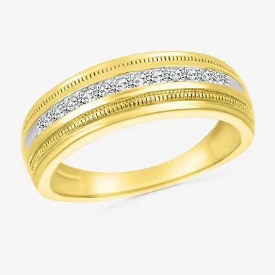 2.5MM 1/ CT. T.W. Natural White Diamond 14K Gold Wedding Band
