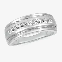 2.5MM 1/2 CT. T.W. Natural White Diamond 14K Gold Wedding Band