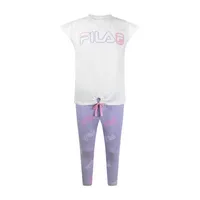 FILA Little Girls 2-pc. Pant Set