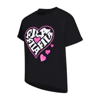 FILA Big Girls Round Neck Short Sleeve Graphic T-Shirt