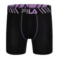 FILA Ultra Soft Stretch No Fly Mens 4 Pack Boxer Briefs