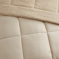 Sweet Home Collection Dante Sherpa 3-pc. Midweight Down Alternative Comforter Set