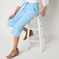 St. John's Bay Utility Womens Mid Rise Capri Pants