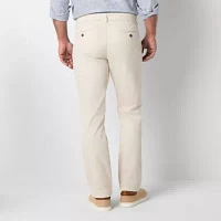 St. John's Bay Stretch Chino Mens Slim Fit Flat Front Pant