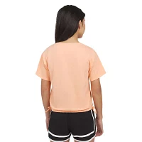 Champion Big Girls Crew Neck Short Sleeve Graphic T-Shirt