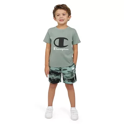 Champion Little Boys 2-pc. Short Set