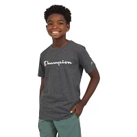 Champion Big Boys Crew Neck Short Sleeve Graphic T-Shirt