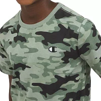 Champion Big Boys Crew Neck Short Sleeve Graphic T-Shirt