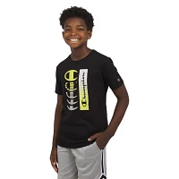 Champion Big Boys Crew Neck Short Sleeve Graphic T-Shirt