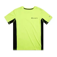 Champion Big Boys Crew Neck Short Sleeve Graphic T-Shirt