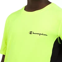 Champion Big Boys Crew Neck Short Sleeve Graphic T-Shirt